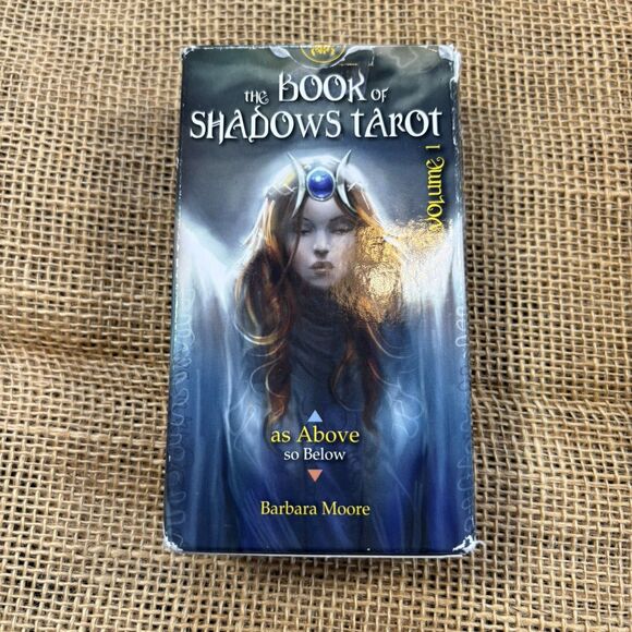 The Book Of Shadows Tarot v1 & v2 "As Above So Below" Barbara Moore Complete - Picture 2 of 7